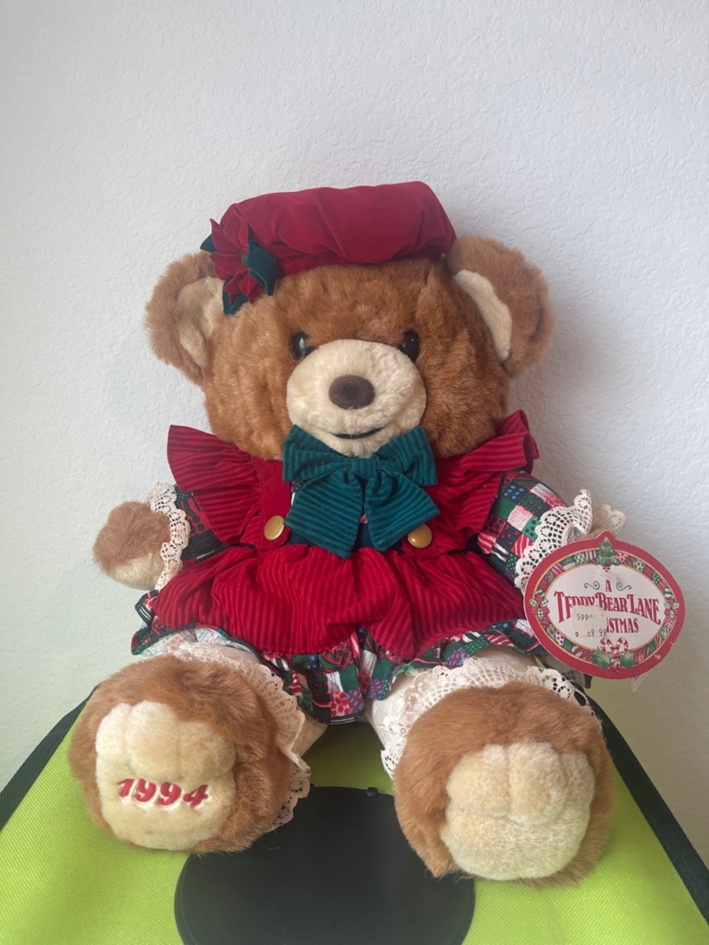 Kmart A Teddy Bear Lane Christmas 1994 With Tags